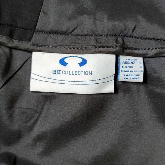 New With Tags Biz Collection Size 4 Womens Classic Black Knee Length Skirt - Picture 7 of 12